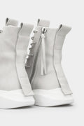 Puro | SS22 - High top laced leather sneakers