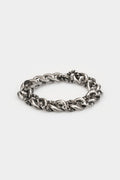 Leony | Groumette studded silver bracelet