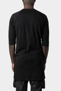 La Haine Inside Us | Half sleeve raglan T-Shirt, Black