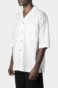 Andrea Ya'aqov | SS23 - Short sleeve pocket shirt, White