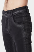 THOM KROM | SS23 - Slim fit jeans, black coated